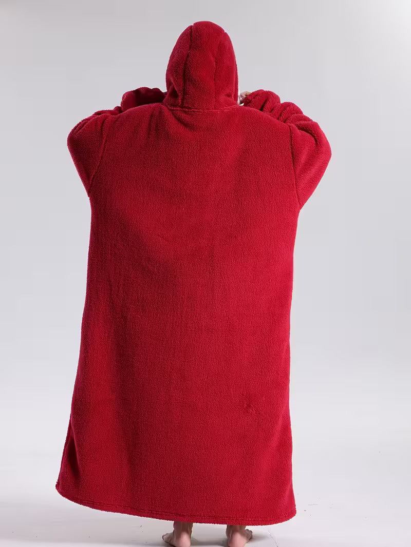 Gift the ultimate cozy: Unisex Oversized Hoodie Blanket, a winter essential.
