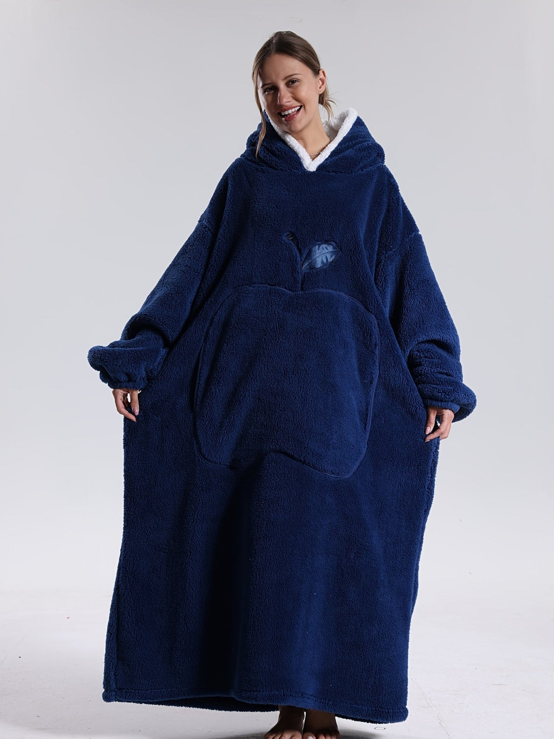 Embrace warmth with this oversized hoodie blanket, perfect home comfort for all.