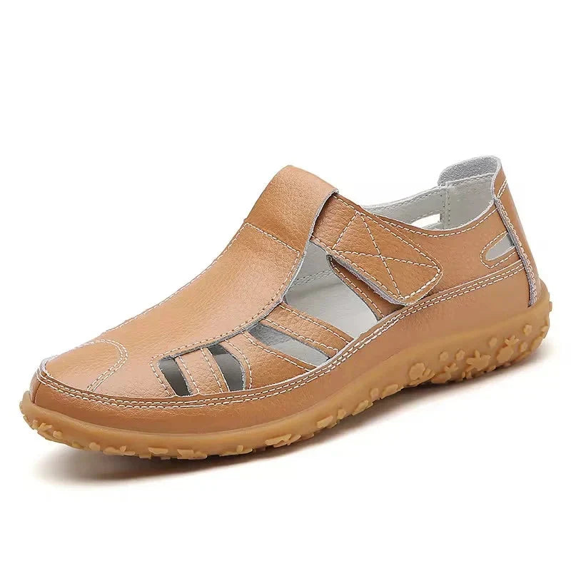 Modern women's orthopedic sandals, sleek design, ultimate comfort, and essential foot support.