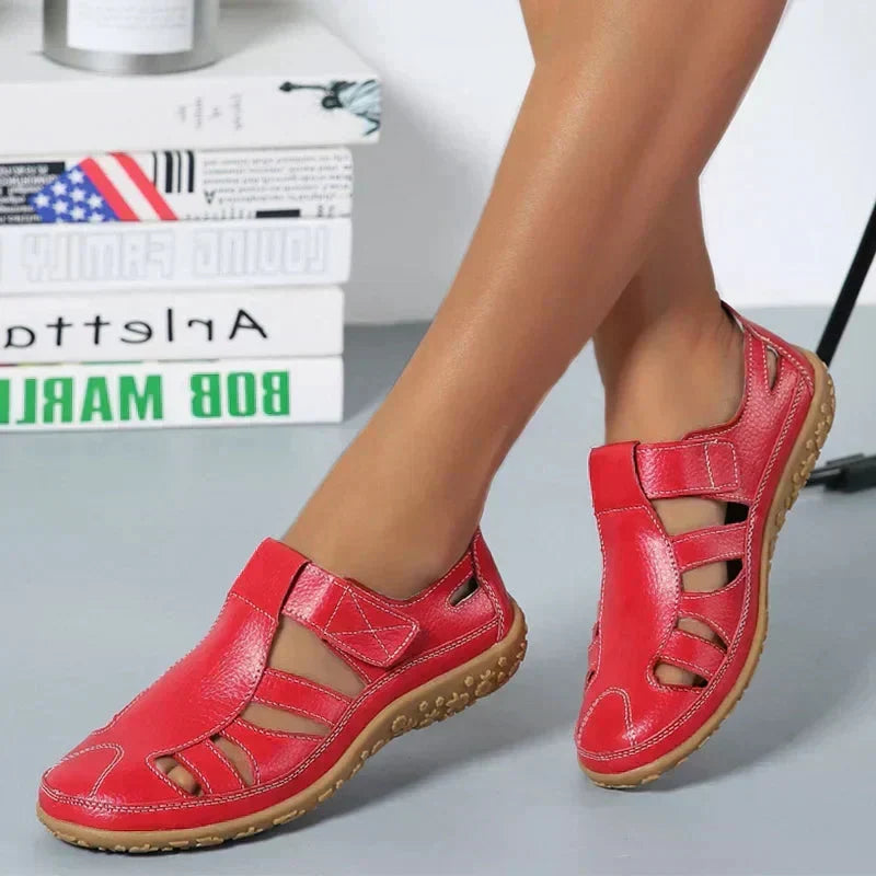 Lightweight & durable women's orthopedic sandals, featuring non-slip sole & excellent arch support.