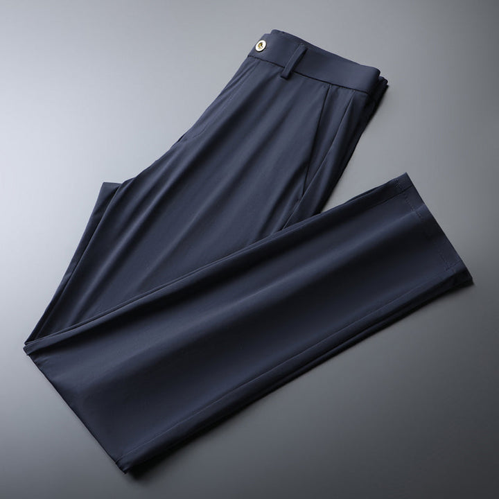 Comfortable men's slim fit performance trousers, built for all-day wear and style.